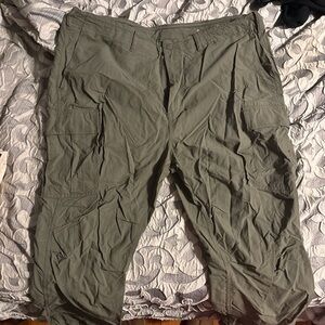 American Eagle Green Parachute Cargo Pants XL